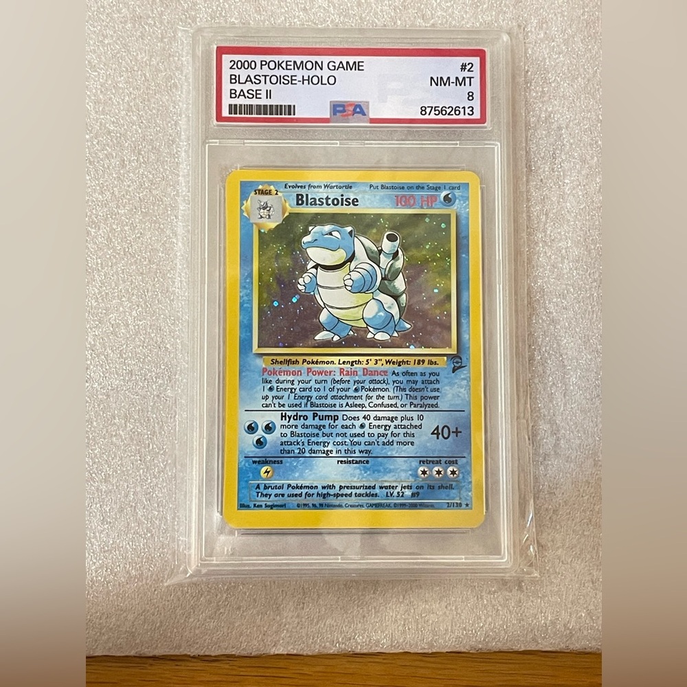 Blastoise psa slab